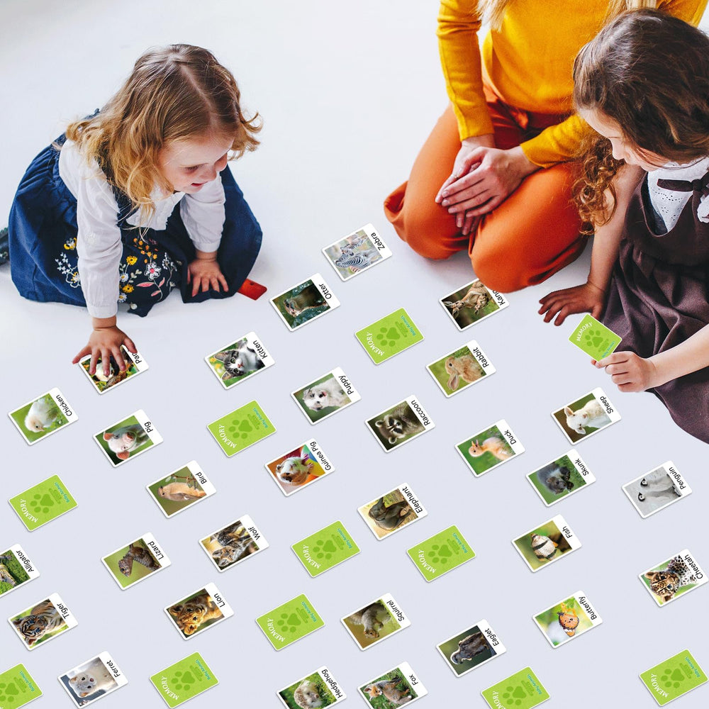 gisgfim baby animal memory cards display a tiger for vibrant learning and quick pairing.