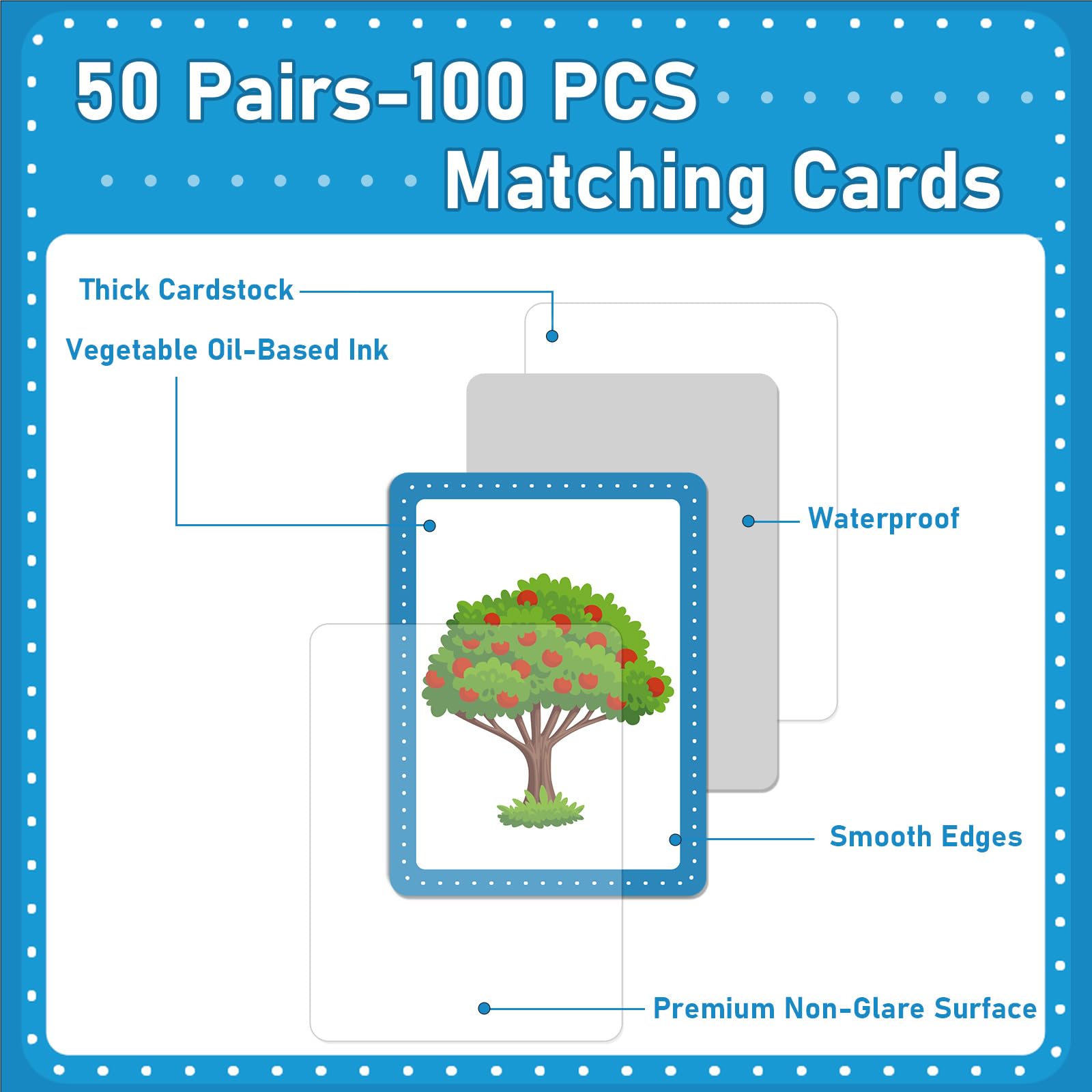 gisgfim memory cards sized 6x8 cm for little hands to grip