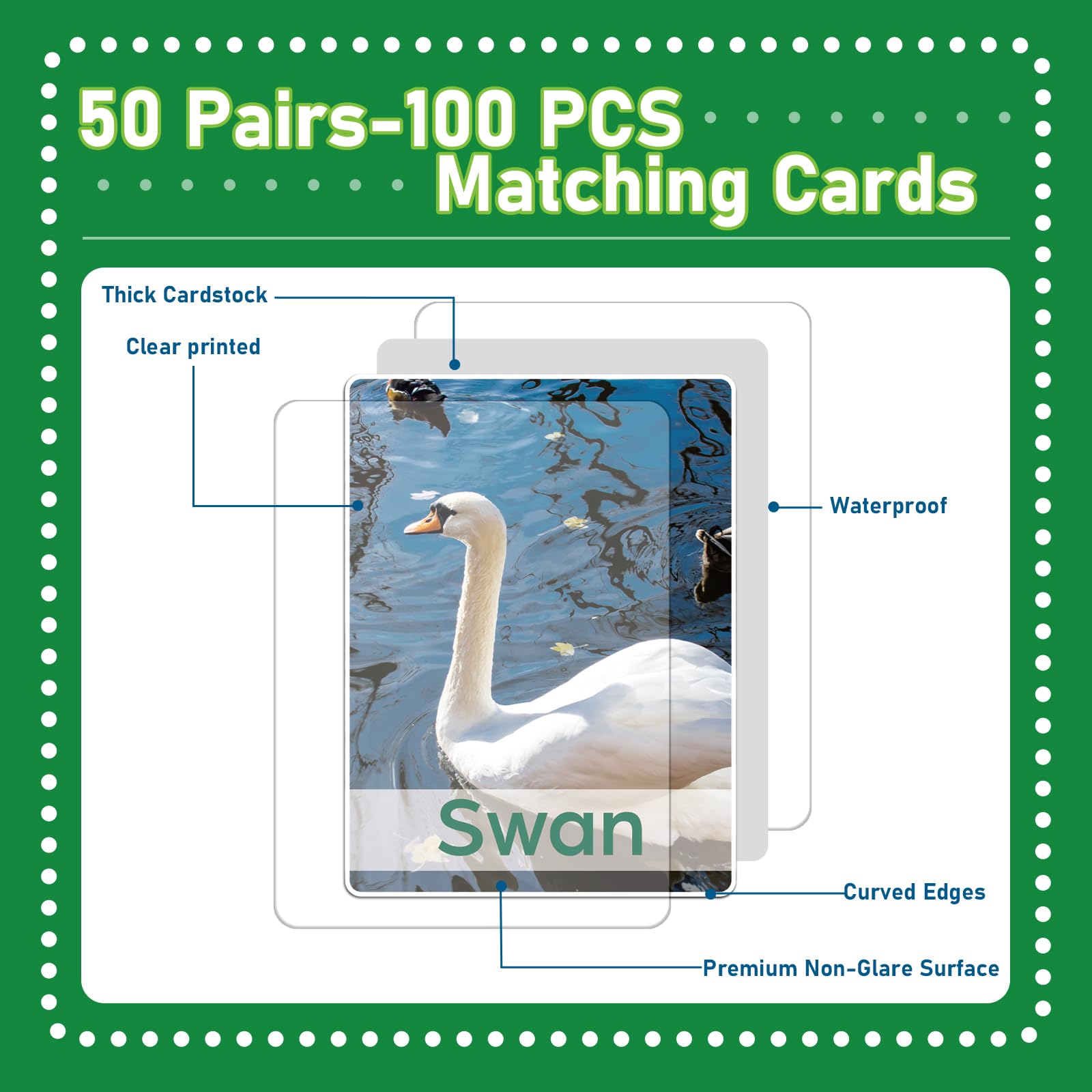 gisgfim card size 6x8 cm for comfortable handling by kids