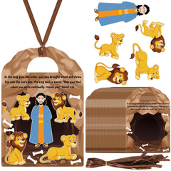 gisgfim Daniel and the Lion's Den craft kit packaging ideal for classroom activities