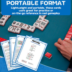 gisgfim large-format cards stay flat on table for easy viewing