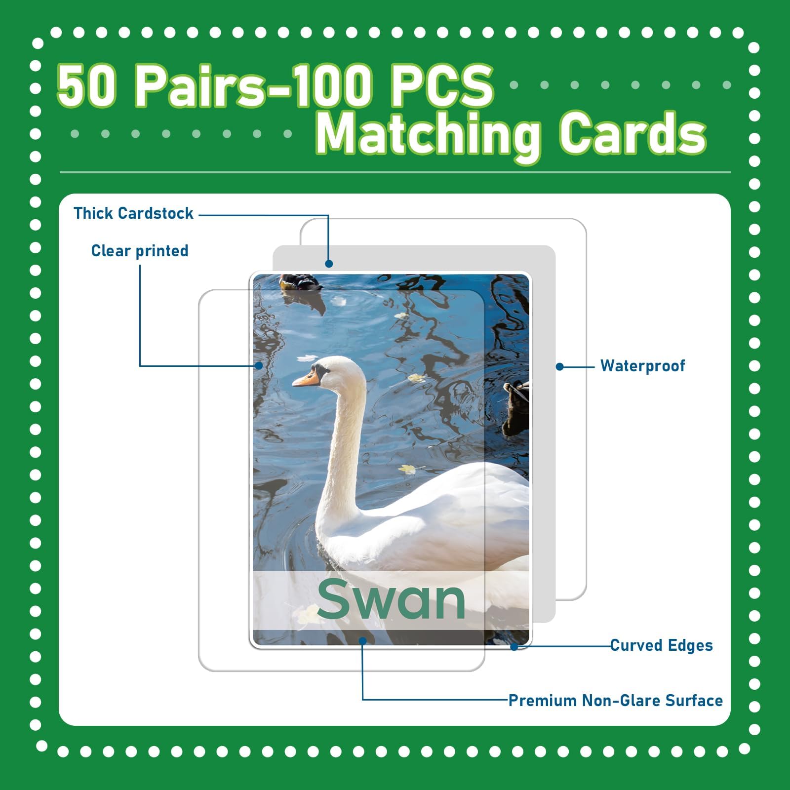 gisgfim horse and foal memory card supports memory skills through pair matching