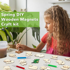 gisgfim jungle animal magnets kit ideal for birthdays and family-friendly arts and crafts.