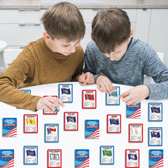 gisgfim red blue design engages learners with clear flag visuals.