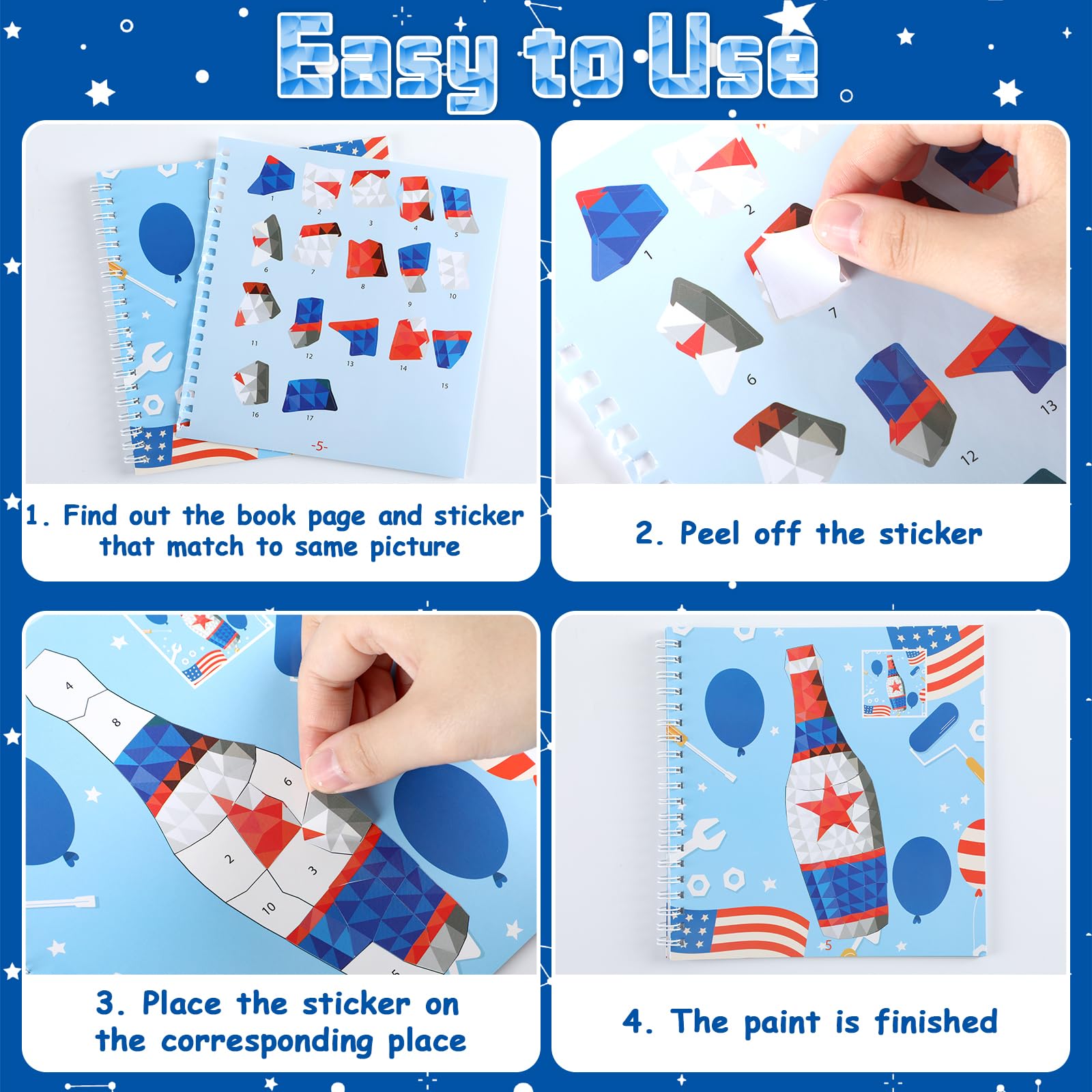 gisgfim removable stickers high-quality material easy to reposition during play