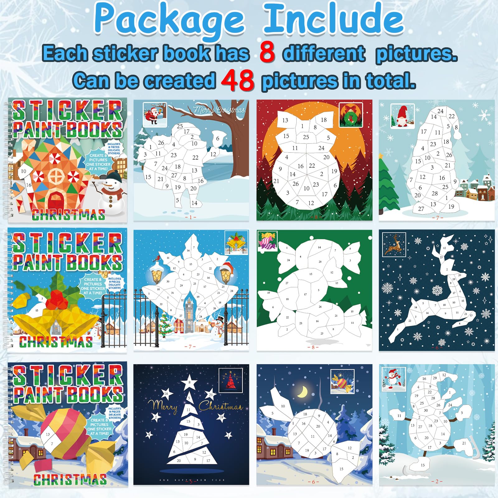 gisgfim Snowman sticker collection image, bright colors to spark imagination.