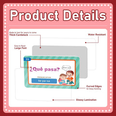 gisgfim cards showing pronunciation hints for easy spoken practice