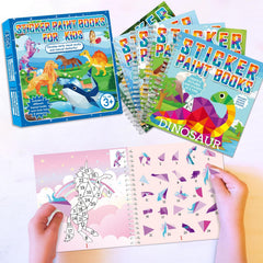 gisgfim sticker-paint activity box enables easy tearing and sharing.