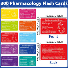 gisgfim Top 300 Drugs Flashcards compact-size layout supports on-the-go study sessions.