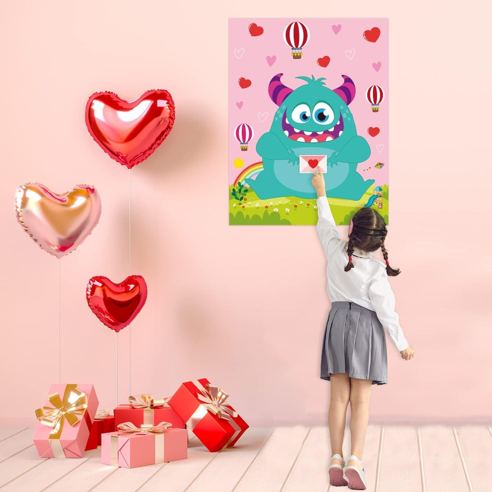 gisgfim Valentine party decor doubles as classroom décor