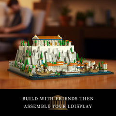 Givenni Acropolis accessories and minifigures enhance storytelling and display options.