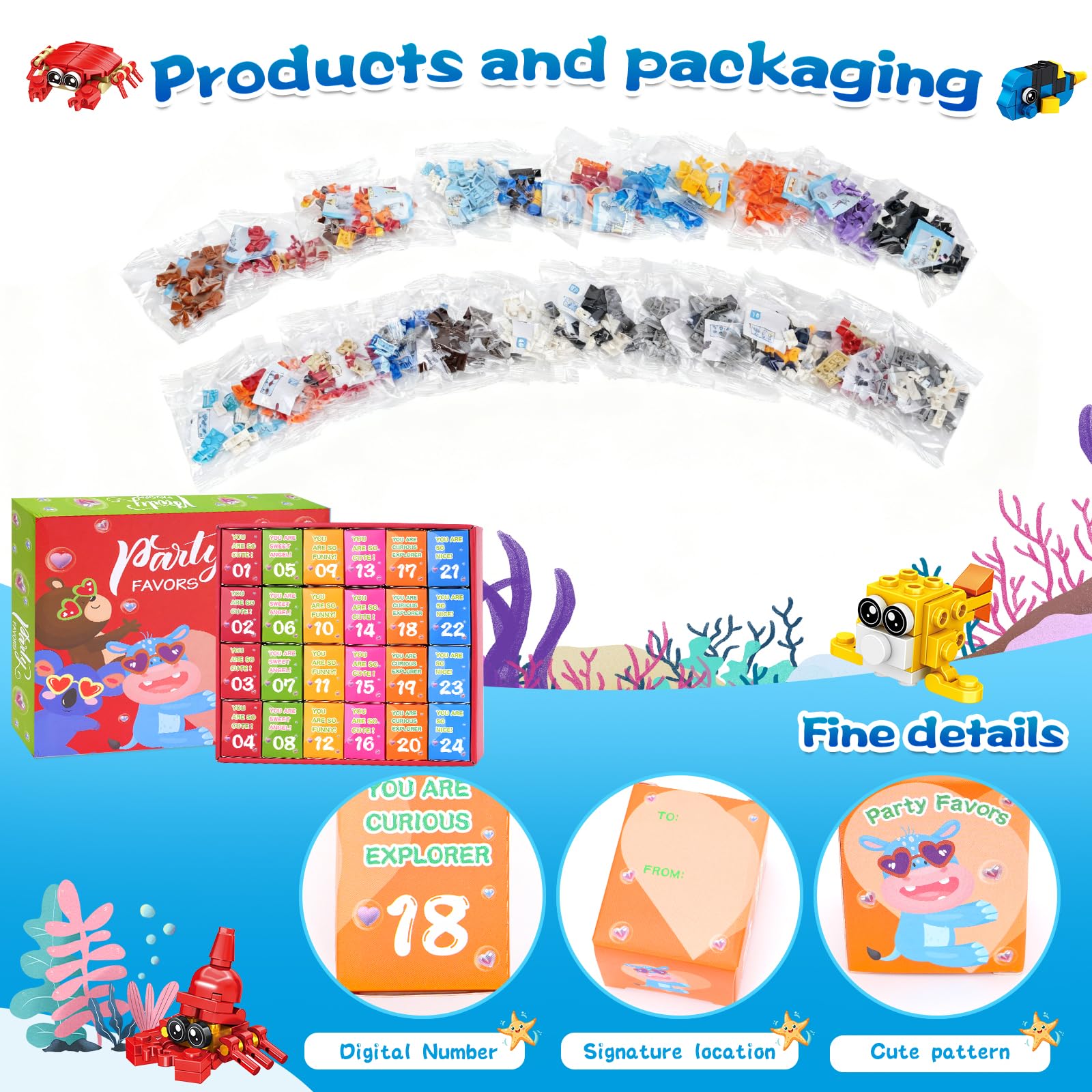 Giveuplay classroom prizes and candy bag fillers for celebrations
