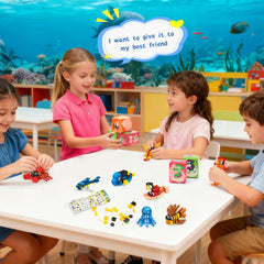Giveuplay safe ABS material ensures smooth edges for kids