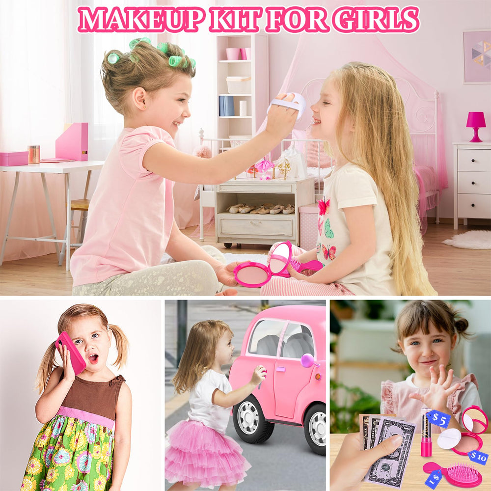 GJZZ Play Purse pretend cards and currency support imaginative role-play scenarios.