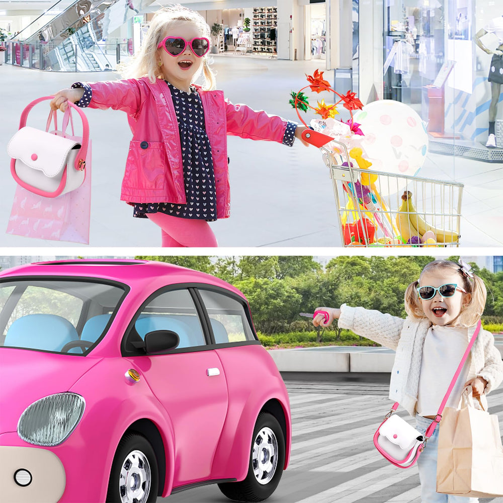 GJZZ Play Purse toy cellphone and lipstick invite interactive dress-up moments.
