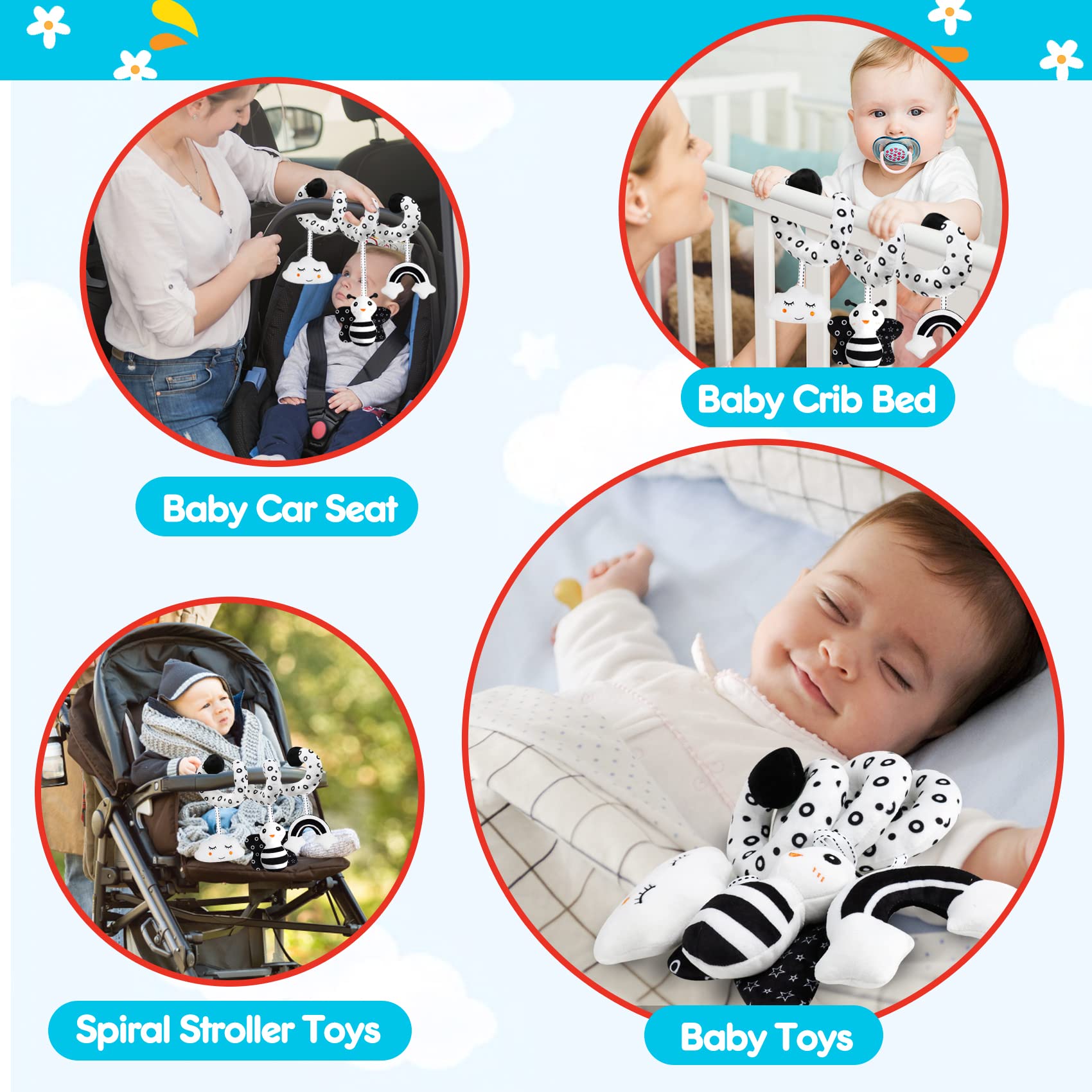 GKDOMS no-batteries design keeps little hands safe during playtime.