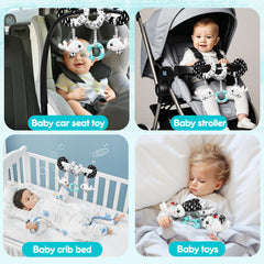 GKDOMS portable spiral toy perfect for car rides and travel