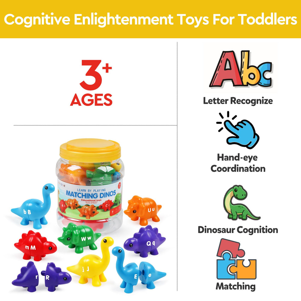 GKDOMS preschool alphabet learning toy sparks color identification and letter matching skills