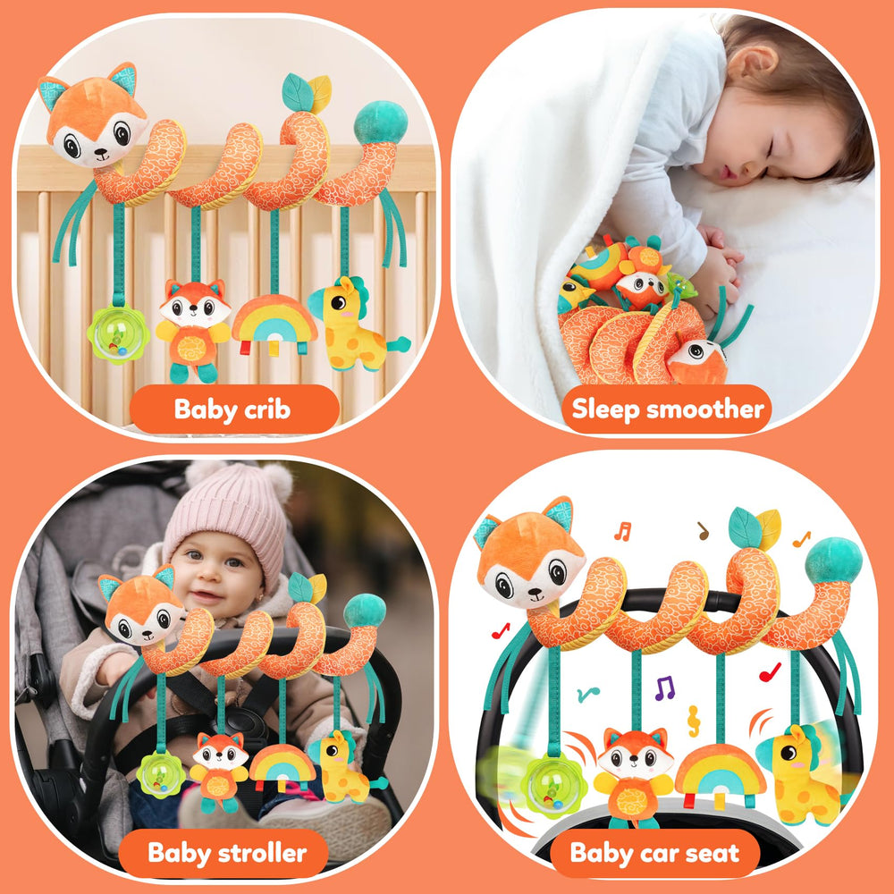 GKDOMS soft-textured baby toy offers safe touch for early play.