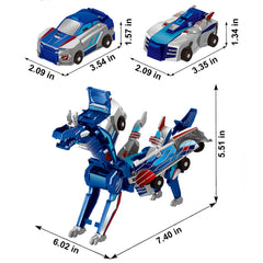 Gkiozu compact travel-friendly dinosaur car set—great on the go.