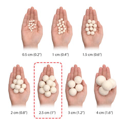 Glaciart One baby mobile crafting felt balls for delicate projects
