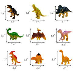 Glahorse dinosaur egg figures elevate cake reveals with playful prehistoric charm.