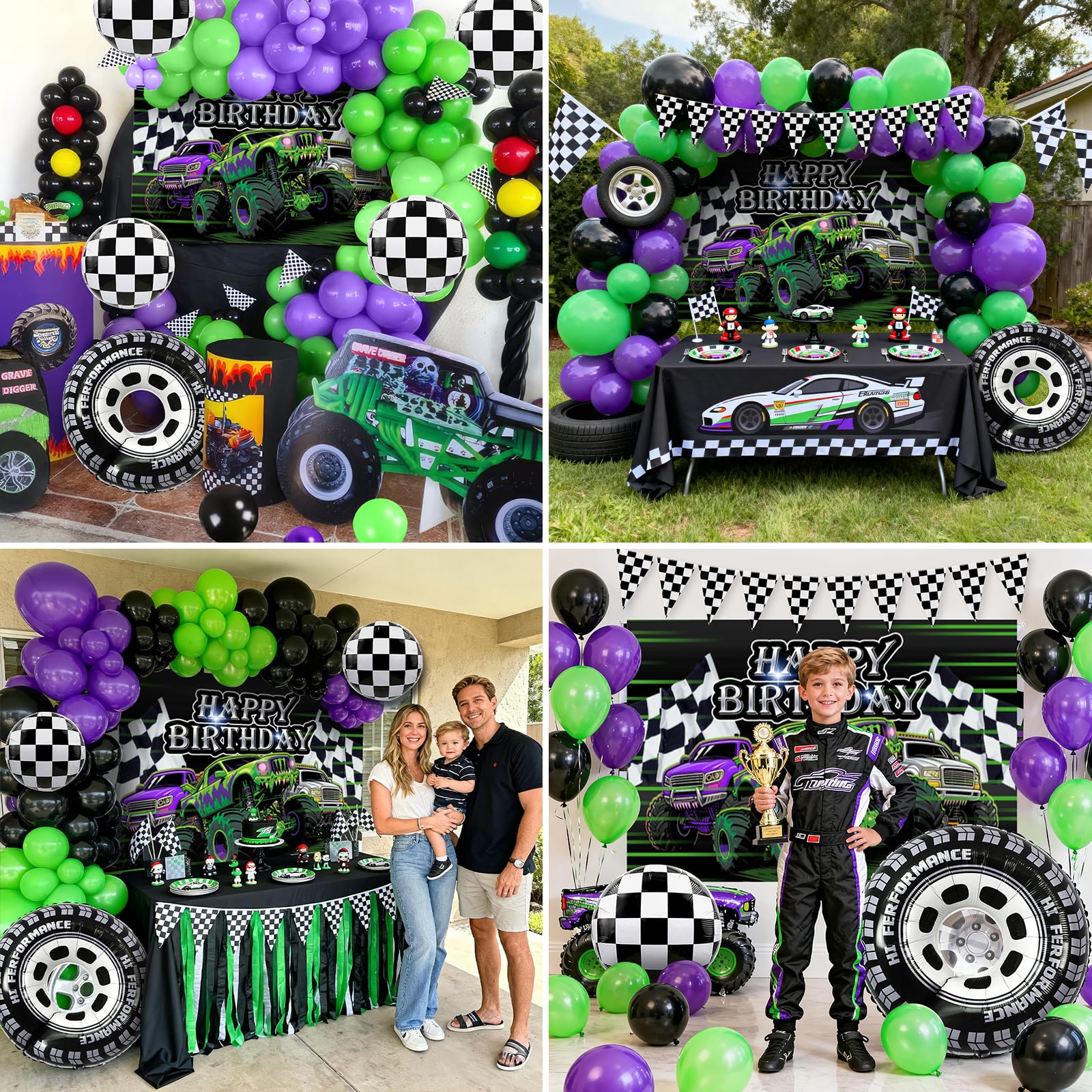 GLANFOIO durable backdrop can be reused for future events.