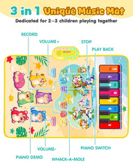 Gleamkid 90x70 cm play area for spacious movement