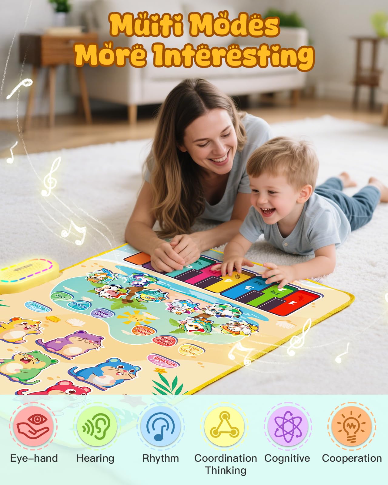Gleamkid birthday gift musical toy suitable for toddlers