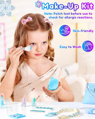Gleamkid complete princess dress-up set includes cape, wig, wand and accessories