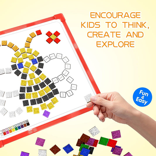 GLEEHAPY pattern cards double-sided for guided design practice and pattern recognition.