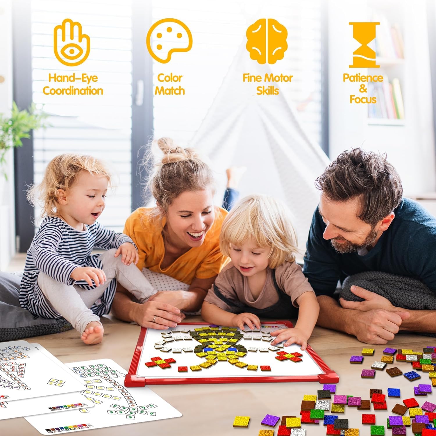 GLEEHAPY sensory Montessori toy supports calm, engaging learning experiences.