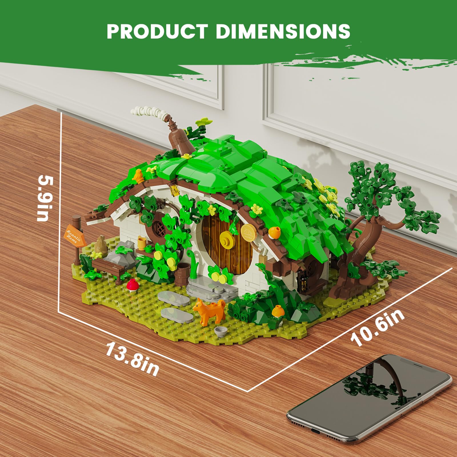 Glikid Dwarf Cabin makes a thoughtful gift for hobbyists and collectors
