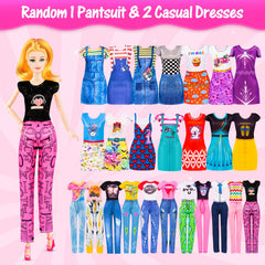 Glisiol doll accessories including skiing kit and pet set for storytelling.