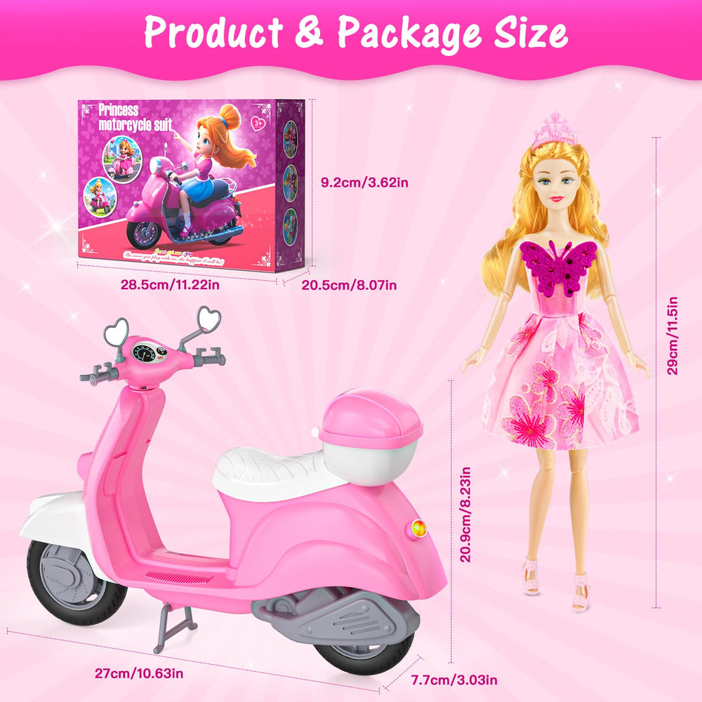 Glisiol doll shoes set with 10 pairs for versatile looks.
