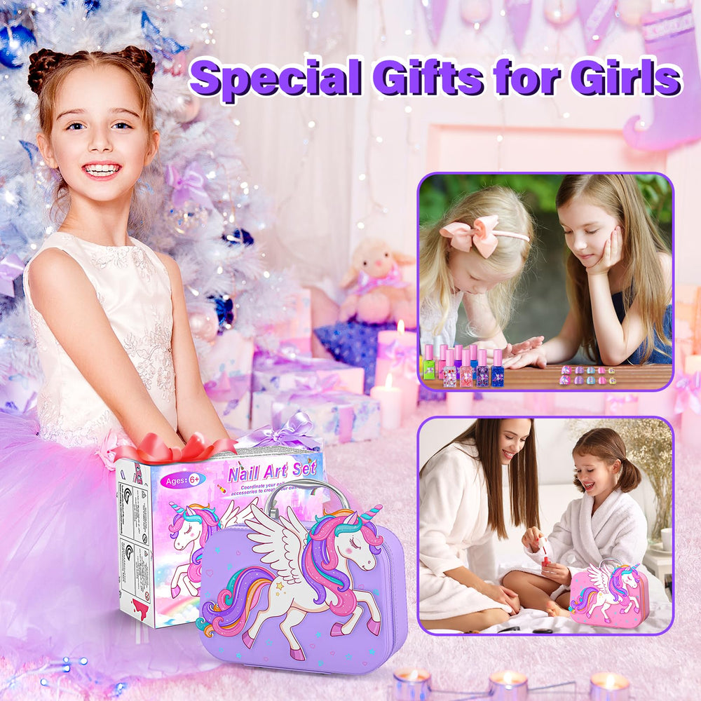 Glisiol nail stickers finish looks with fun decorative details.
