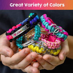 Glittery Garden beginner braiding tutorial inspires young makers.