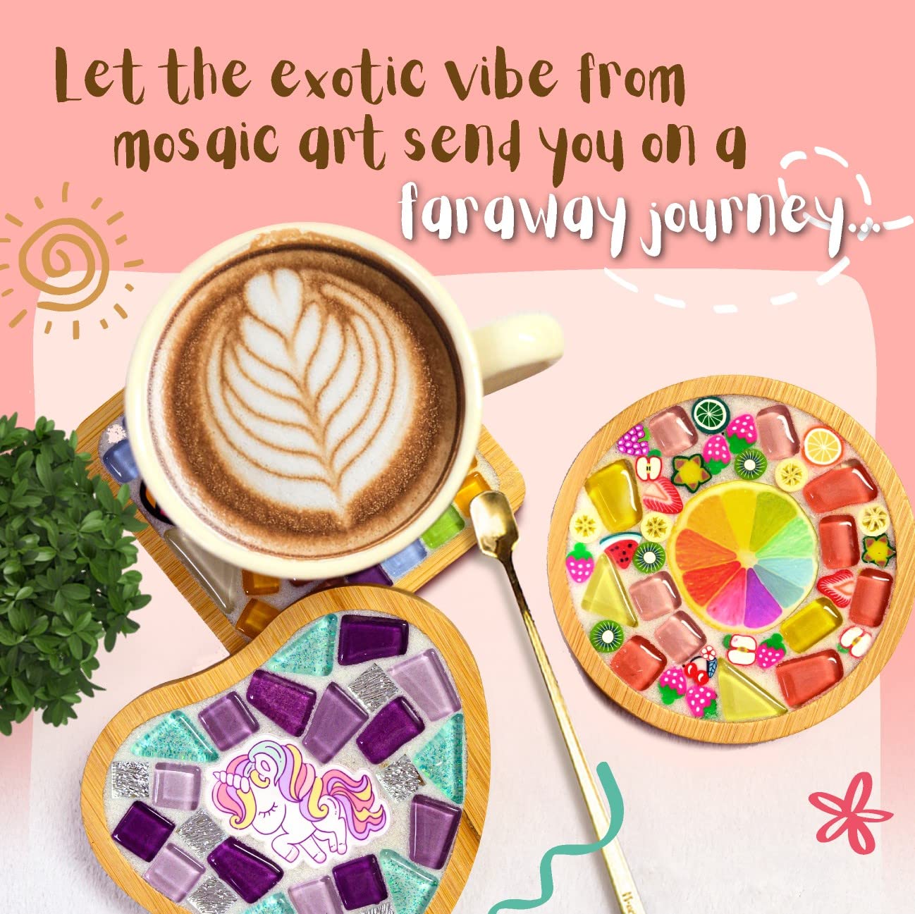 Glittery Garden DIY art supplies bundle keeps kids engaged in creative projects