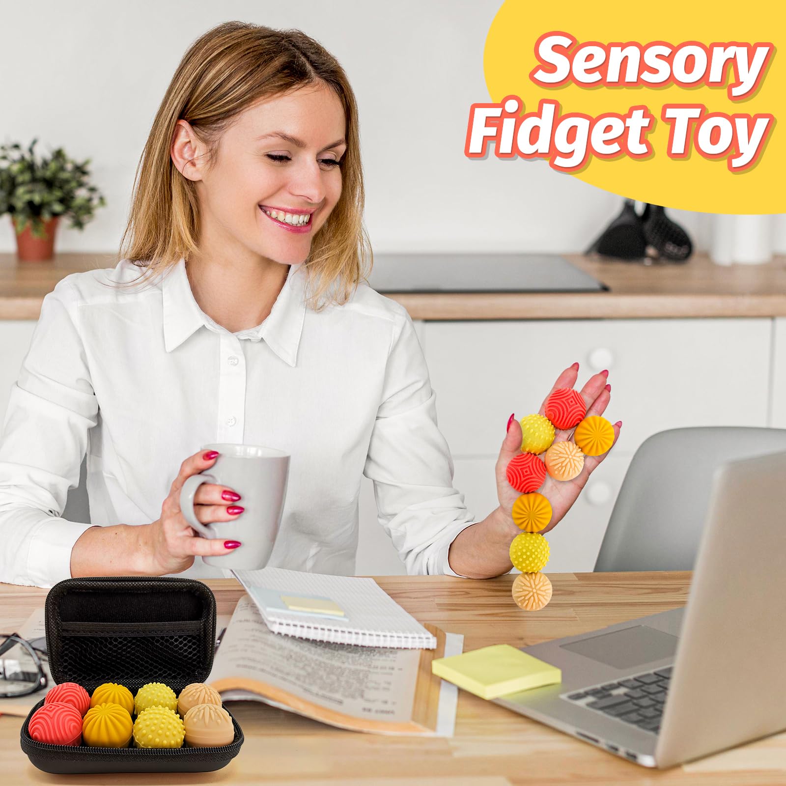 GLMZZ portable-stress-balls with case for on-the-go focus breaks.