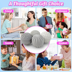 GLMZZ gift-ready stress relief balls for adults and kids.