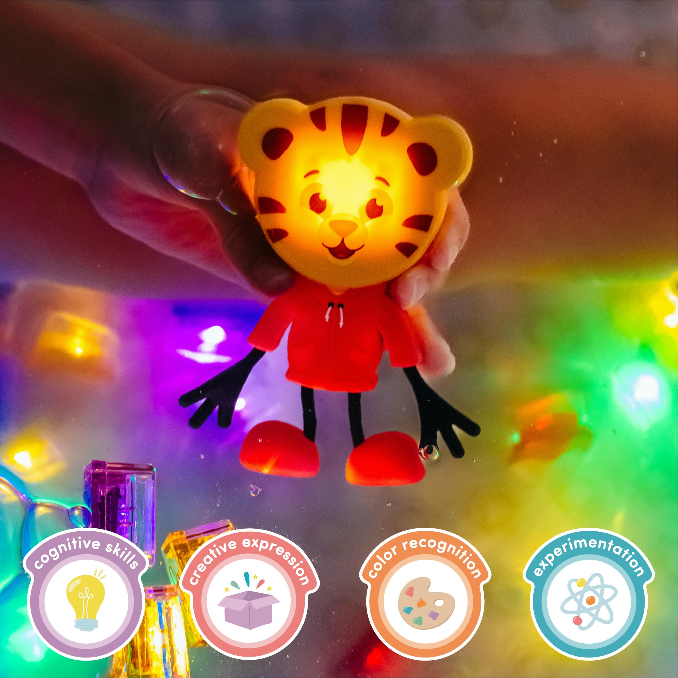 Glo Pals Daniel Tiger packaging makes a gift-ready option for fans.