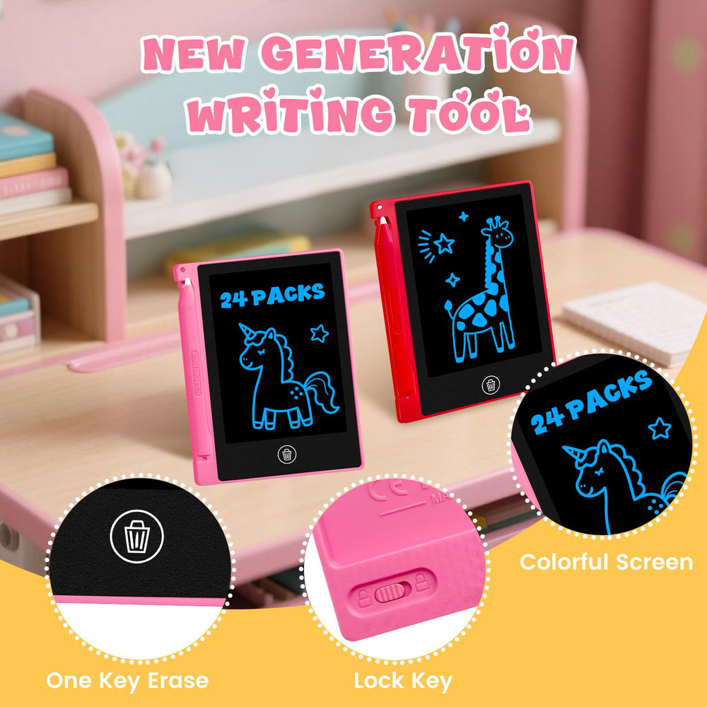 Glochin eye-safe, ink-free drawing tablet for safe kid play
