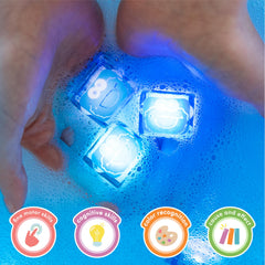 BPA and phthalate-free materials safe for bath use and water tables.