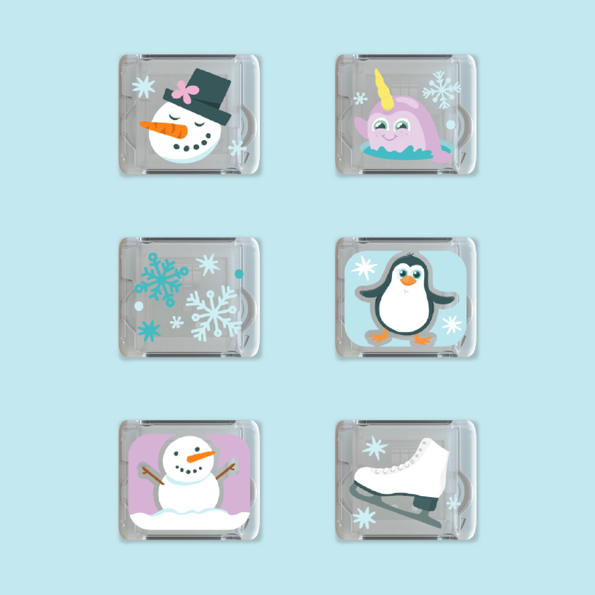 Glo Pals Valentine design bath cube adds festive glow to bath time and sensory fun