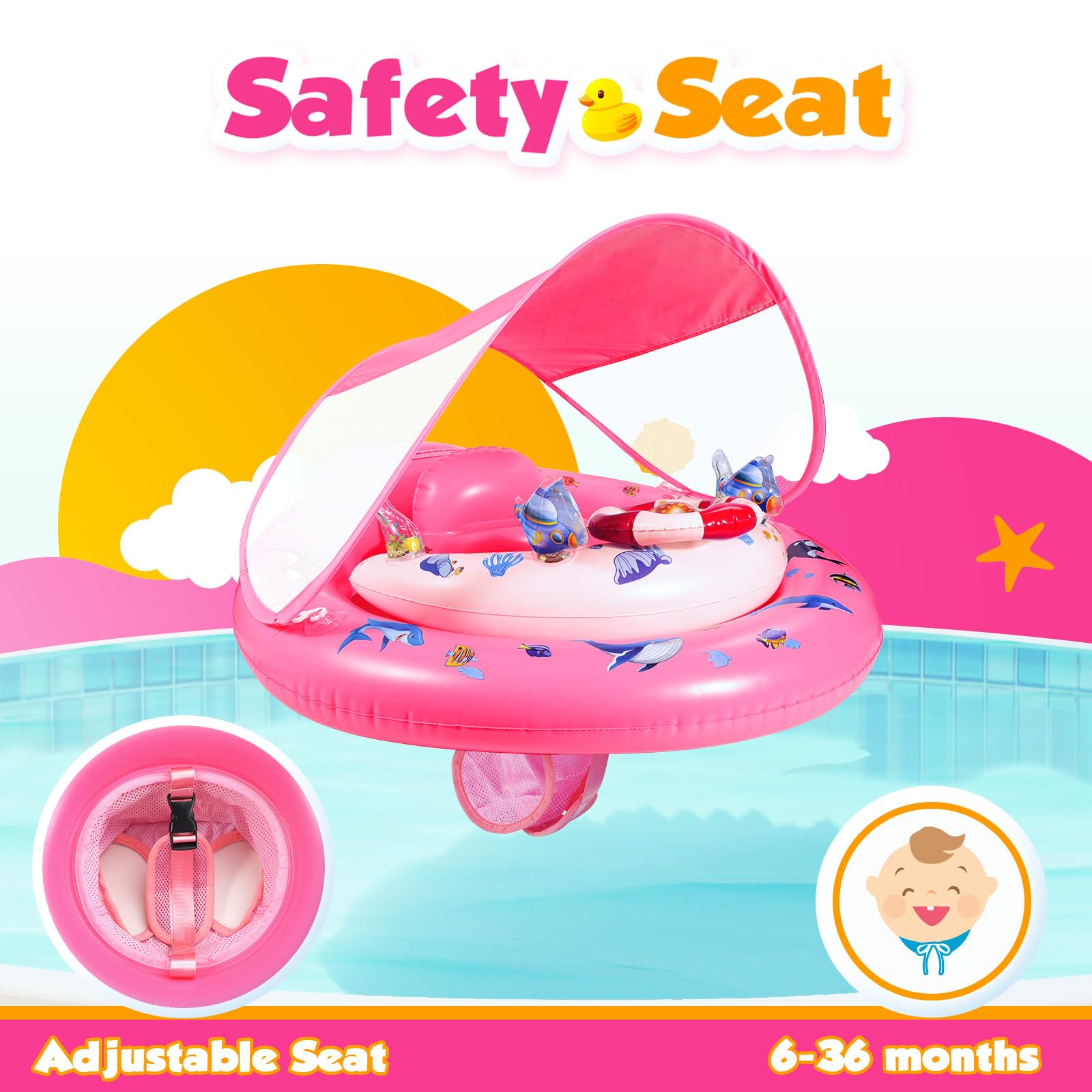 GLOPUS toy console invites squeaks, bells, and mini submarines for aquatic fun.