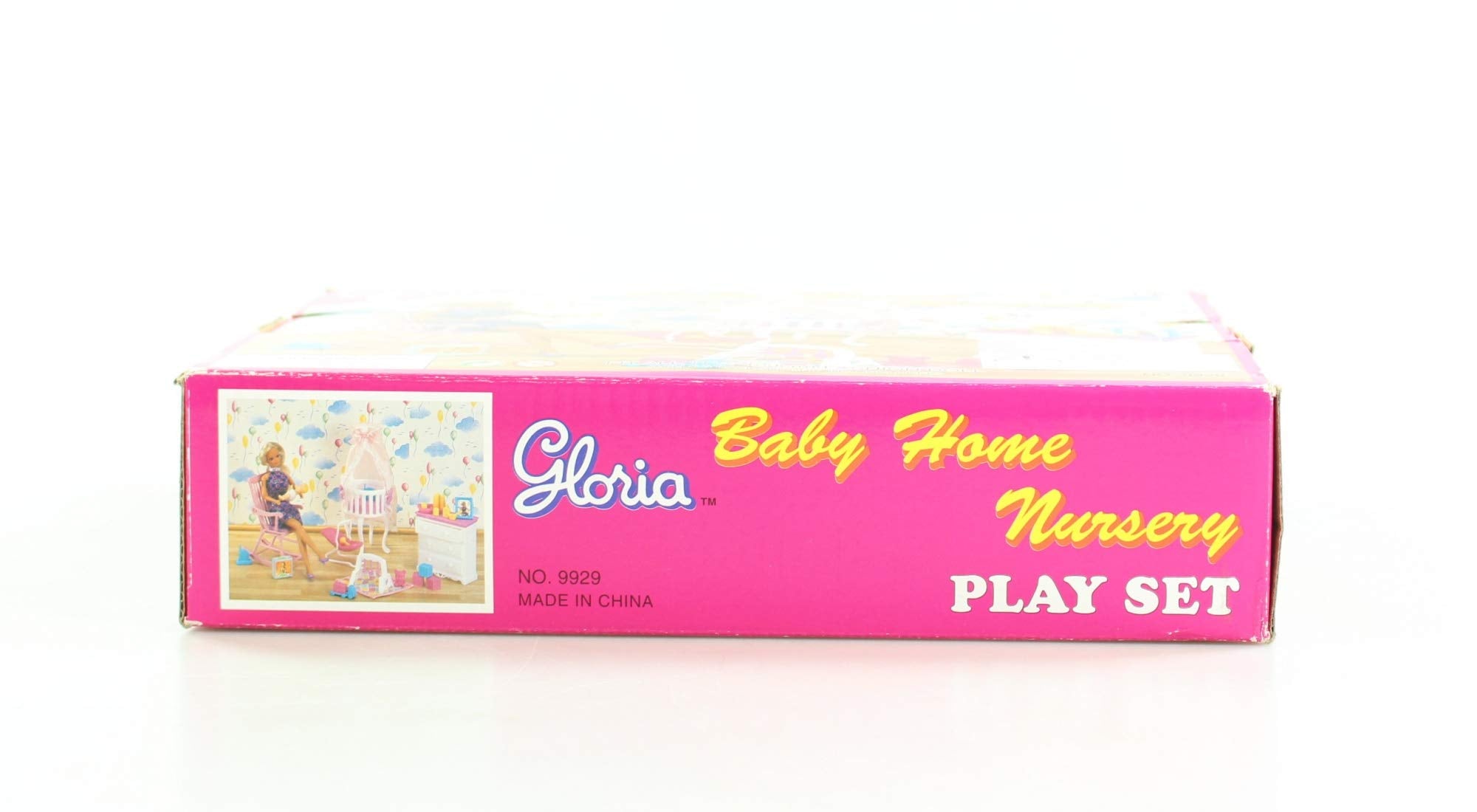 Gloria dollhouse baby nursery furniture with included accessories for imaginative storytelling