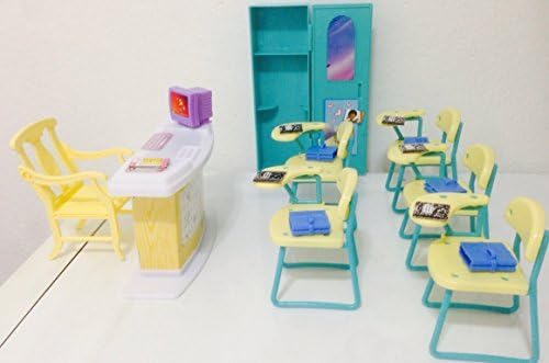 Gloria dollhouse teaching desk for pretend lessons
