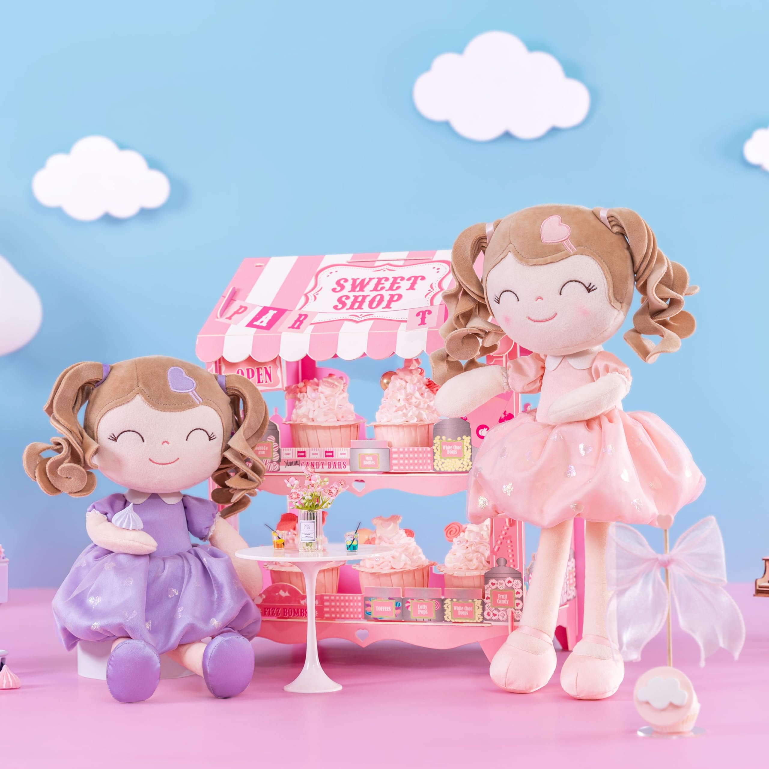 Gloveleya first toddler doll encourages nurturing play and imaginative stories.