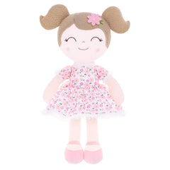 Gloveleya baby doll memory-fill plush with soft, squishy texture.