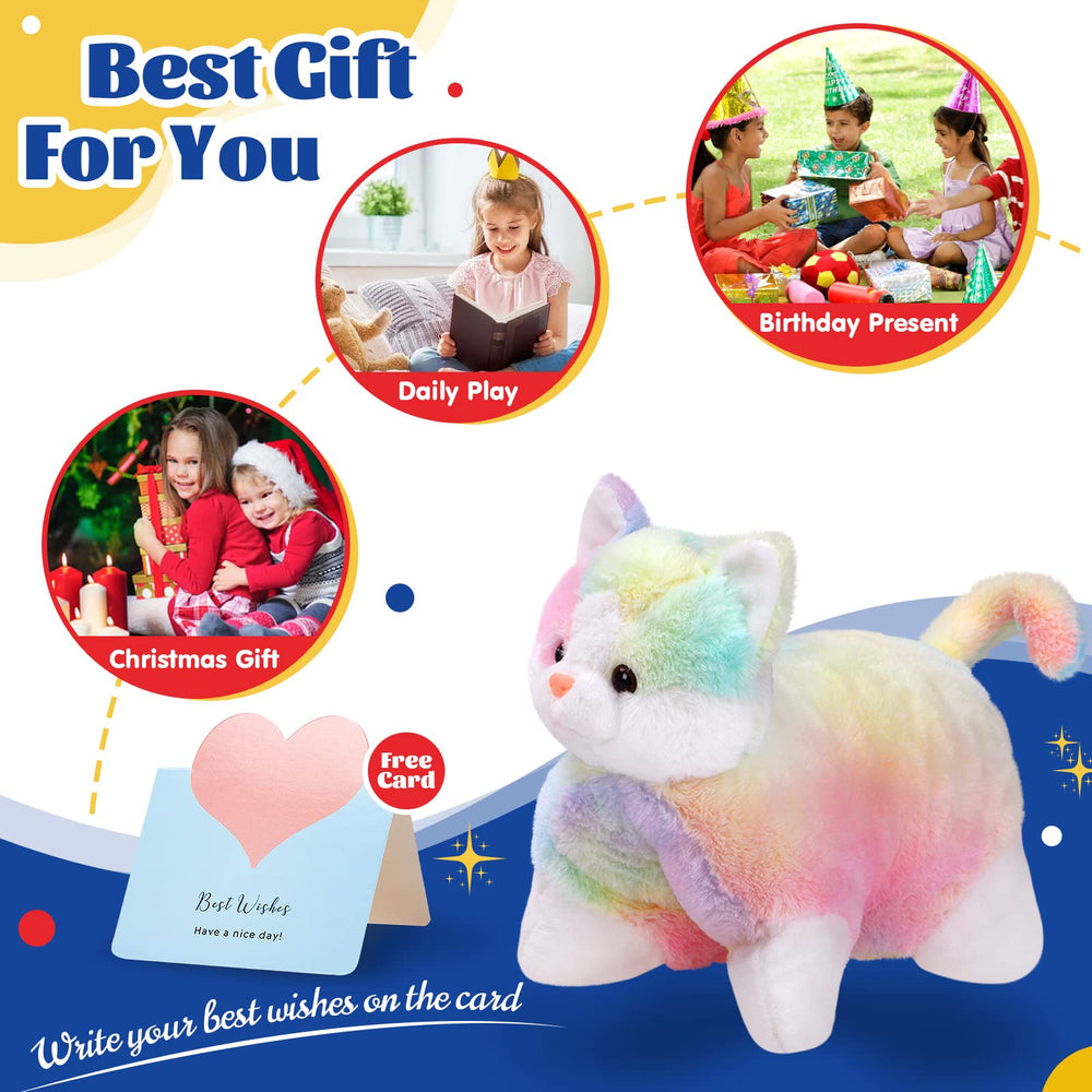 Glow Guards kid-friendly cat pillow ready for bedtime cuddles.